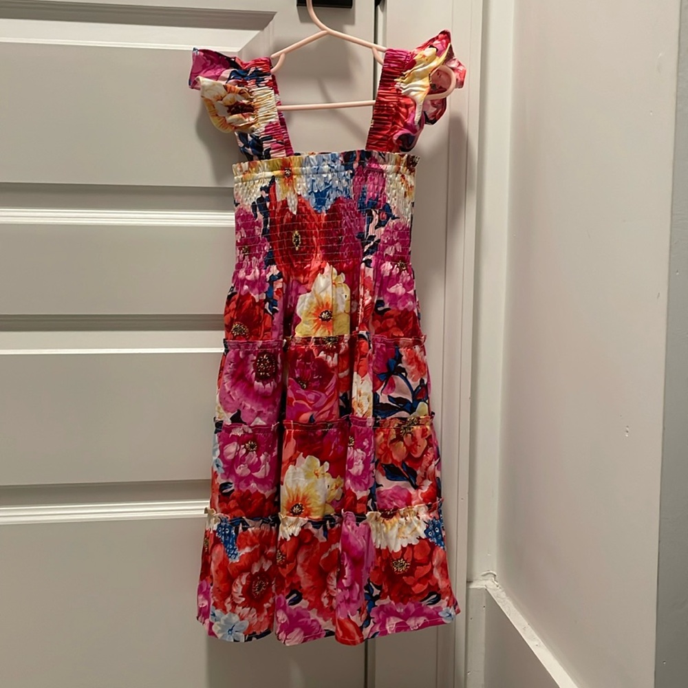 Girls floral sundress. 5T